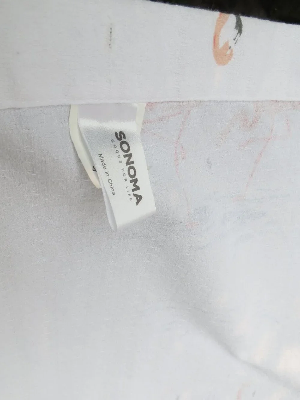 Flamingo Shower Curtain by Sonoma